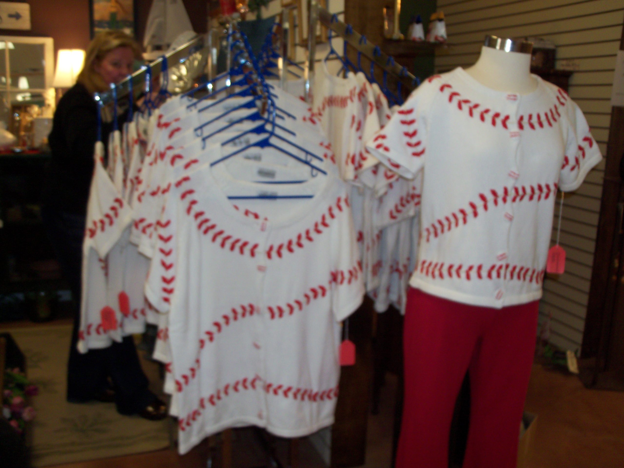 womens baseball clothing
